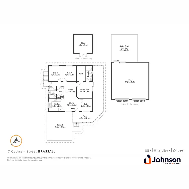 Floorplan of Homely house listing, 7 Cockrem Street, Brassall QLD 4305
