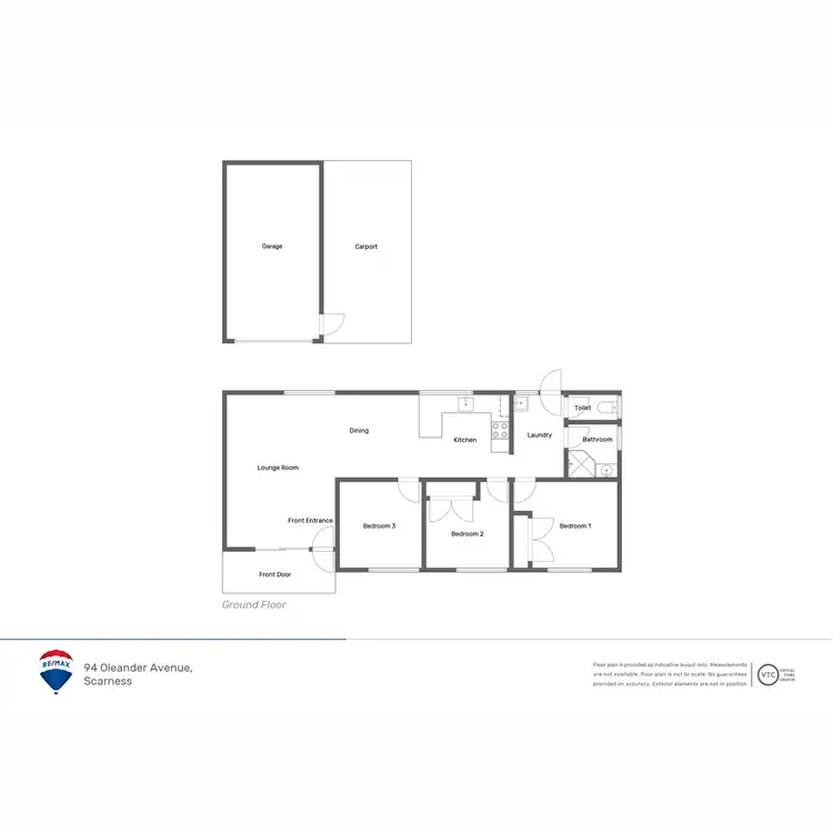 Floorplan of Homely house listing, 94 Oleander Avenue, Scarness QLD 4655