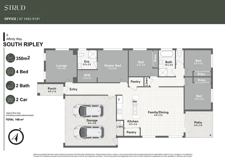 Floorplan of Homely house listing, 5 Affinity Way, South Ripley QLD 4306