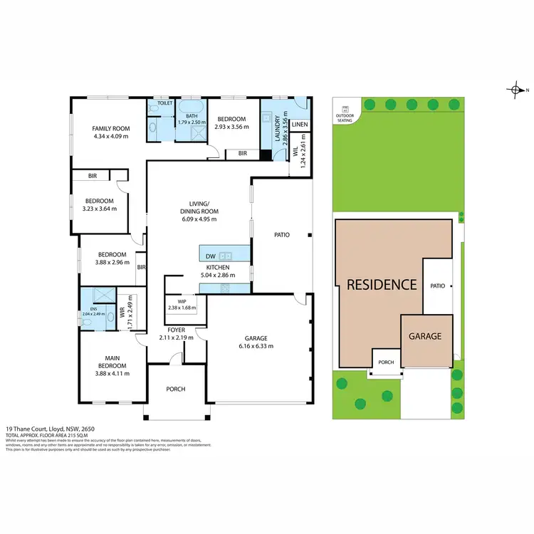 Floorplan of Homely other listing, 19 Thane Court, Lloyd NSW 2650