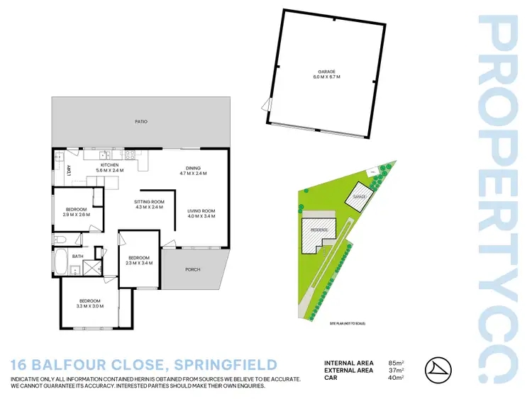 Floorplan of Homely house listing, 16 Balfour Close, Springfield NSW 2250