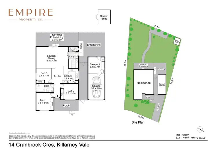 Floorplan of Homely house listing, 14 Cranbrook Crescent, Killarney Vale NSW 2261