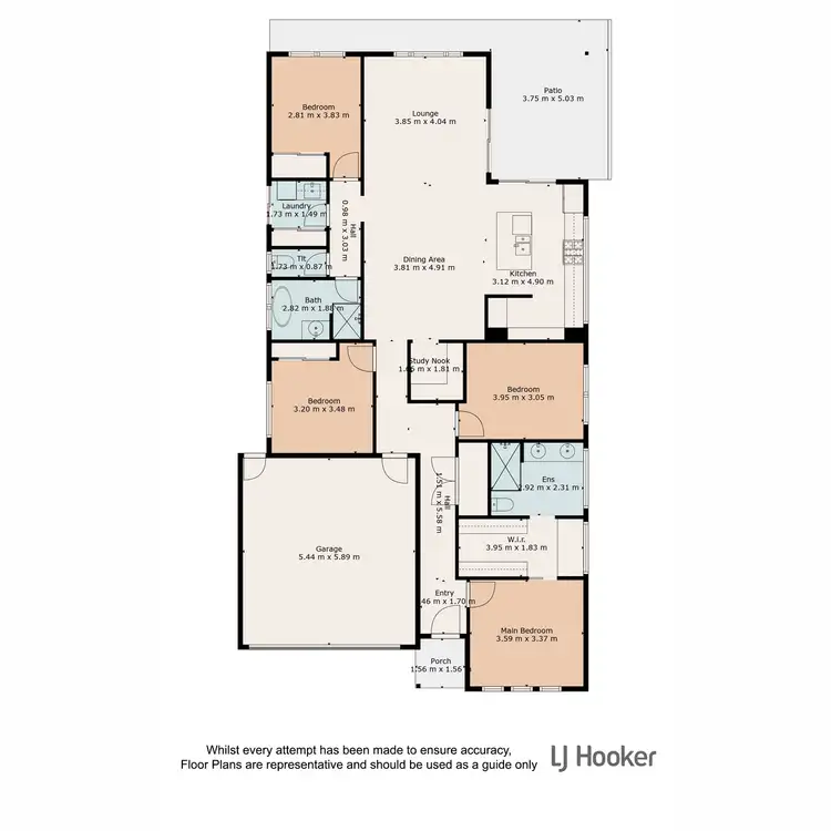 Floorplan of Homely house listing, 13 Brook Crescent, Burpengary East QLD 4505