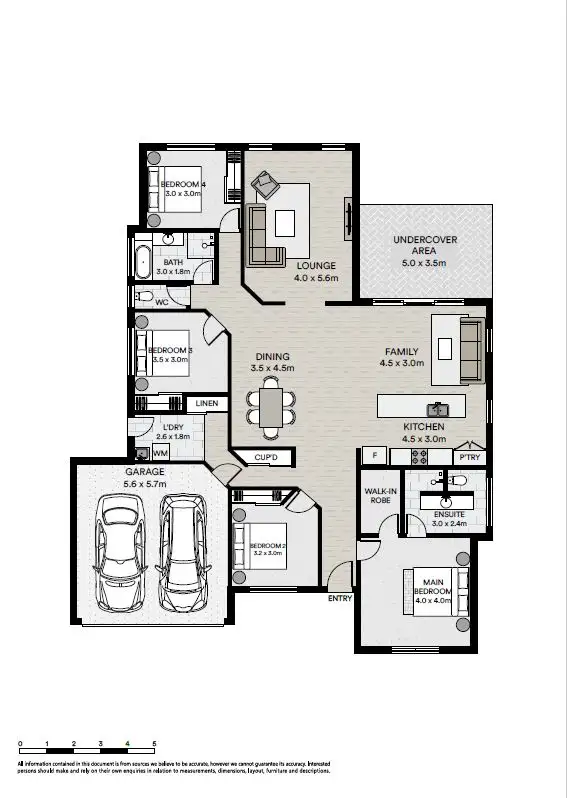 Floorplan of Homely house listing, 21 Kernel Road, Narangba QLD 4504