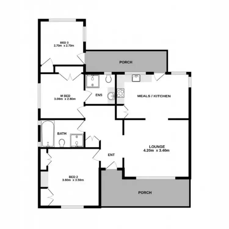 Floorplan of Homely house listing, 752 Sackville Street, Albury NSW 2640