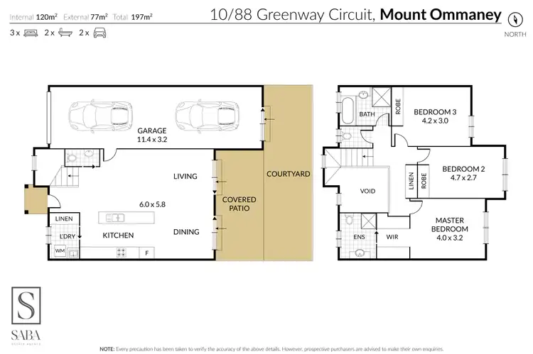 Floorplan of Homely unit listing, 10/88 Greenway Circuit, Mount Ommaney QLD 4074