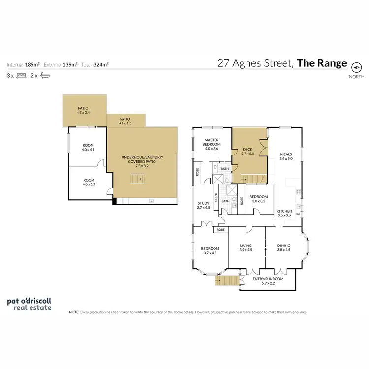 Floorplan of Homely house listing, 27 Agnes Street, The Range QLD 4700