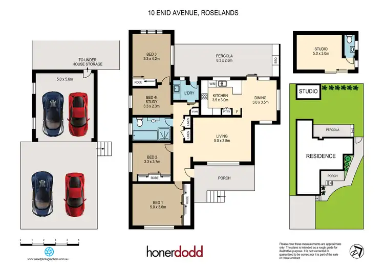 Floorplan of Homely house listing, 10 Enid Avenue, Roselands NSW 2196