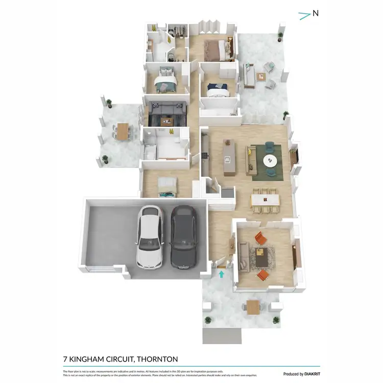 Floorplan of Homely house listing, 7 Kingham Circuit, Thornton NSW 2322