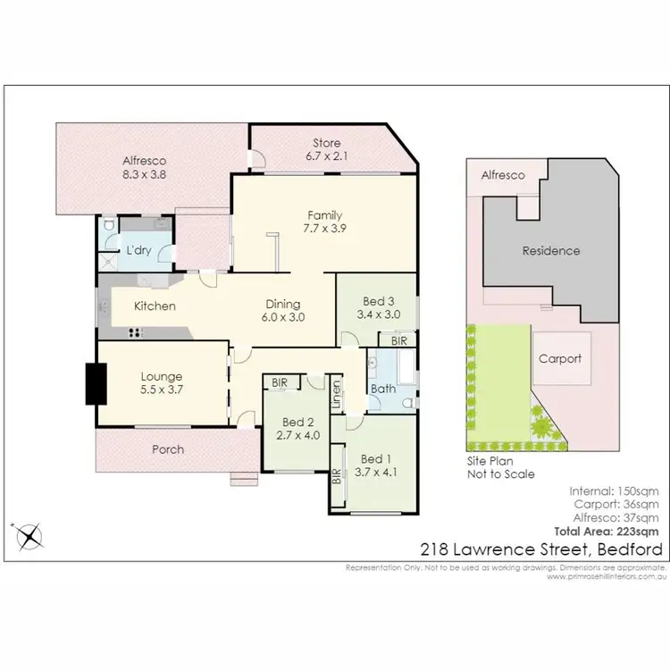 Floorplan of Homely house listing, 218 Lawrence Street, Bedford WA 6052