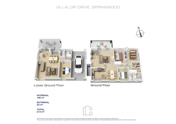 Floorplan of Homely house listing, 16 Lalor Drive, Springwood NSW 2777