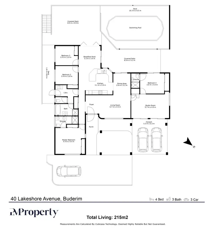 Floorplan of Homely house listing, 40 Lakeshore Avenue, Buderim QLD 4556