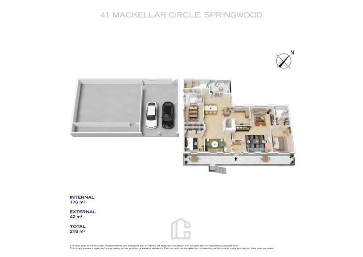 Floorplan of Homely house listing, 41 Mackellar Circle, Springwood NSW 2777