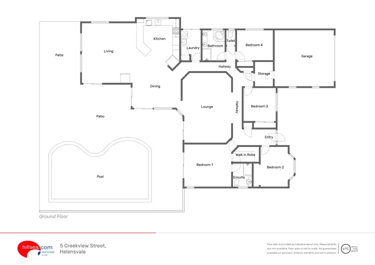 Floorplan of Homely house listing, 5 Creekview Street, Helensvale QLD 4212