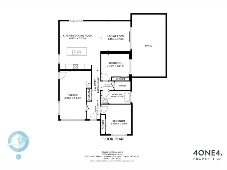 Floorplan of Homely unit listing, 8/15 Morrison Street, Brighton TAS 7030