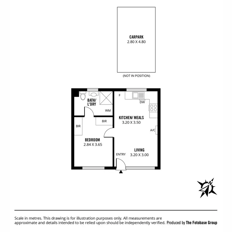 Floorplan of Homely unit listing, 7/7 Wakefield Street, Kent Town SA 5067