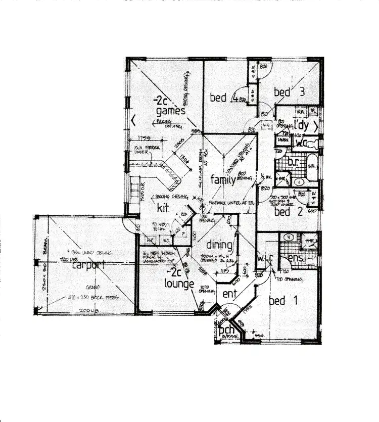 Floorplan of Homely house listing, 21 Hyland Crescent, Clarkson WA 6030