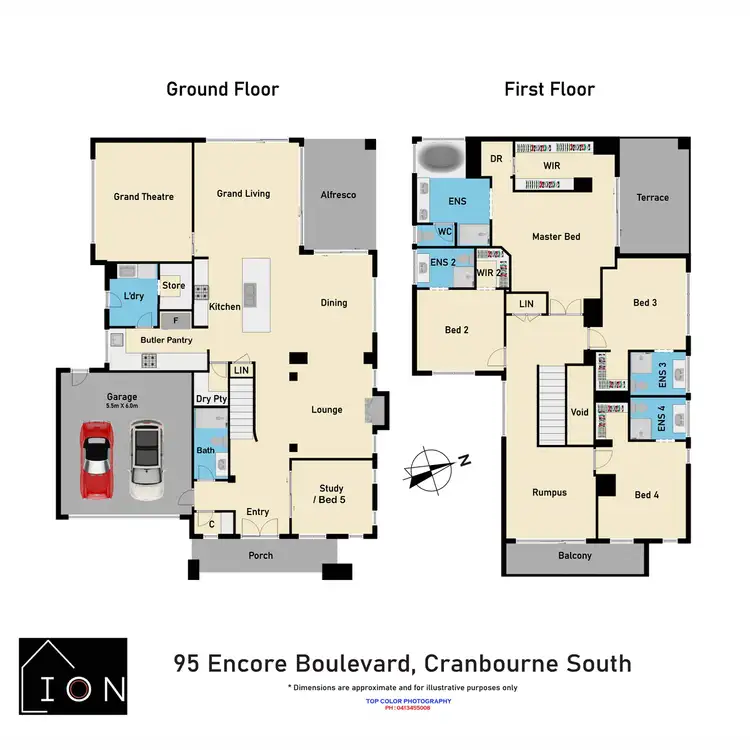 Floorplan of Homely house listing, 95 Encore Boulevard, Cranbourne South VIC 3977
