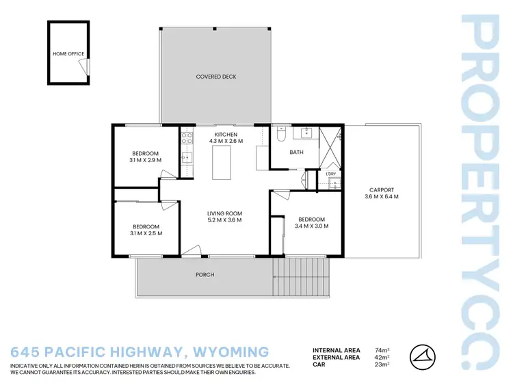 Floorplan of Homely house listing, 645 Pacific Highway, Wyoming NSW 2250