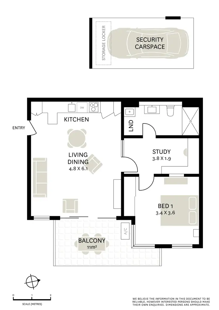 Floorplan of Homely apartment listing, 85/249 Chalmers Street, Redfern NSW 2016