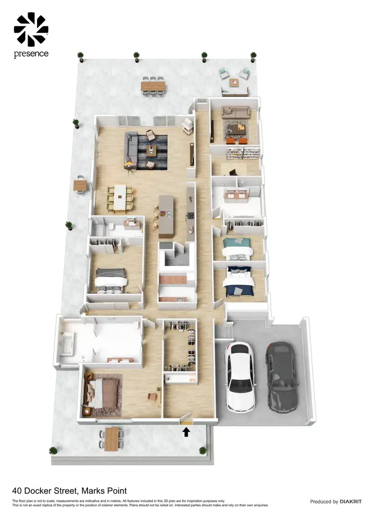 Floorplan of Homely house listing, 40 Docker Street, Marks Point NSW 2280