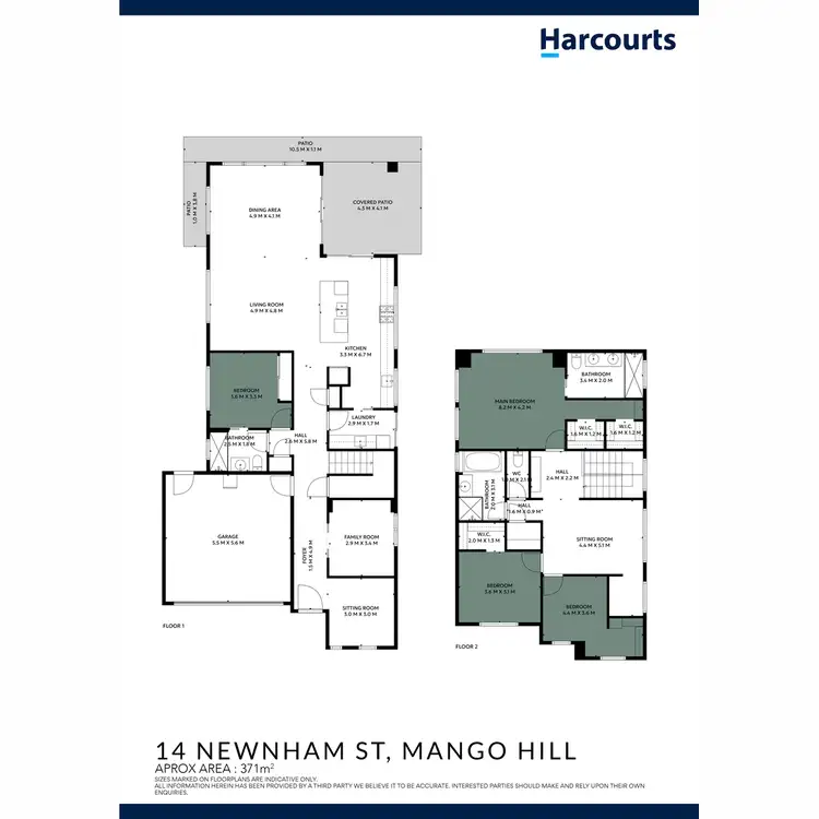 Floorplan of Homely house listing, 14 Newnham Street, Mango Hill QLD 4509