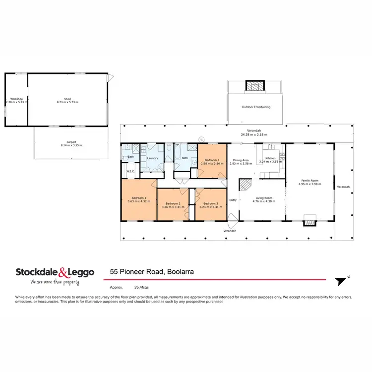 Floorplan of Homely house listing, 55 Pioneer Road, Boolarra VIC 3870