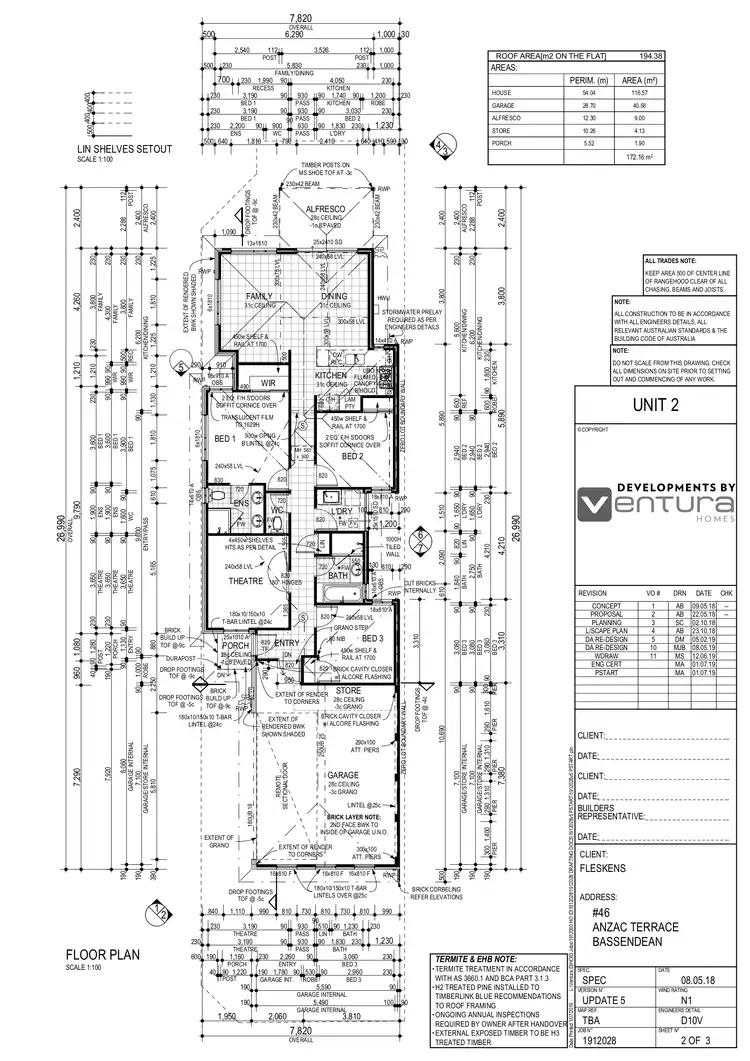 Floorplan of Homely house listing, 46B Anzac Terrace, Bassendean WA 6054