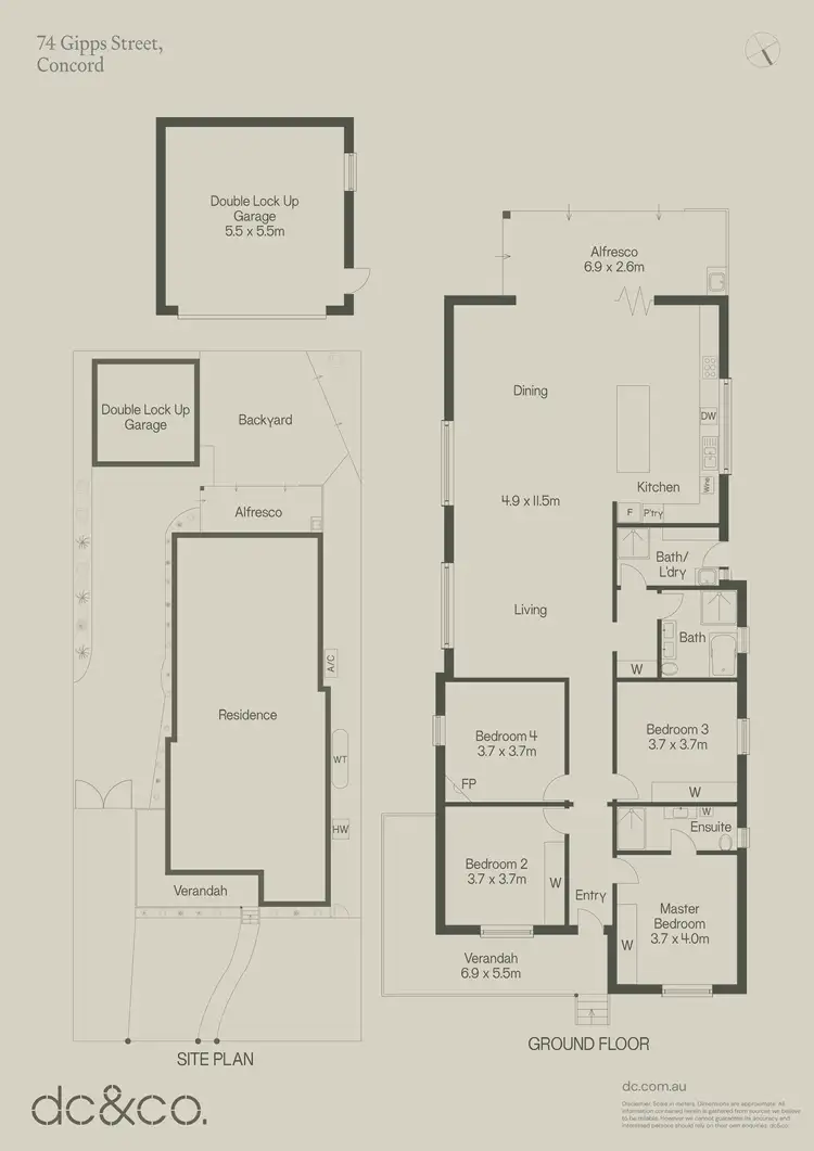 Floorplan of Homely house listing, 74 Gipps Street, Concord NSW 2137