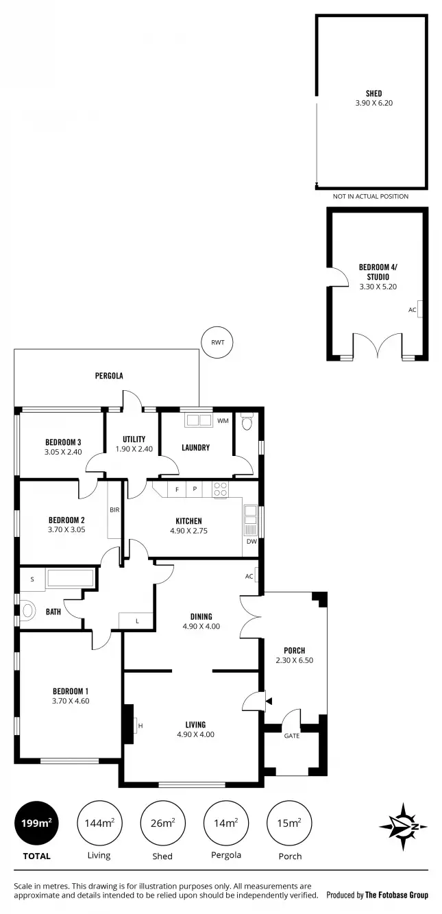 Floorplan of Homely house listing, 29 Railway Terrace, Edwardstown SA 5039