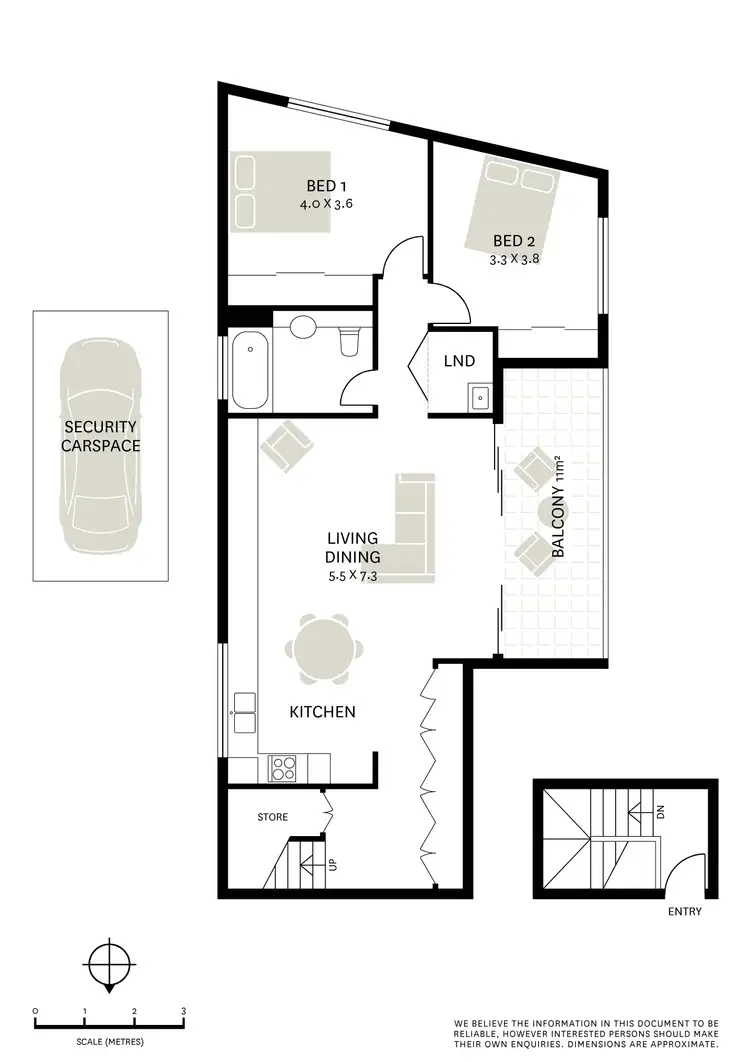 Floorplan of Homely apartment listing, 28/33 Reservoir Street, Surry Hills NSW 2010