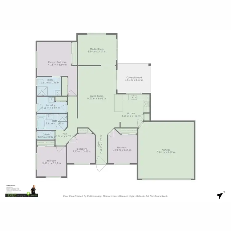 Floorplan of Homely house listing, 3 Lilyann Close, Calliope QLD 4680