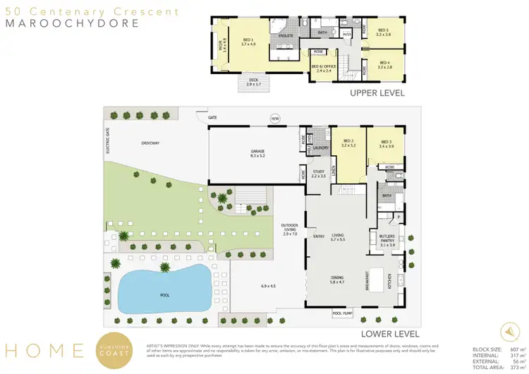 Floorplan of Homely house listing, 50 Centenary Crescent, Maroochydore QLD 4558