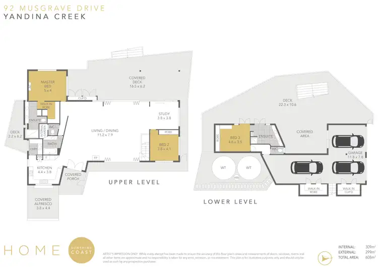 Floorplan of Homely house listing, 92 Musgrave Drive, Yandina Creek QLD 4561
