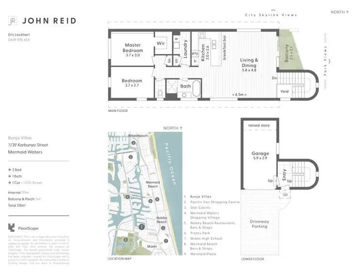 Floorplan of Homely apartment listing, 7/39 Karbunya Street, Mermaid Waters QLD 4218