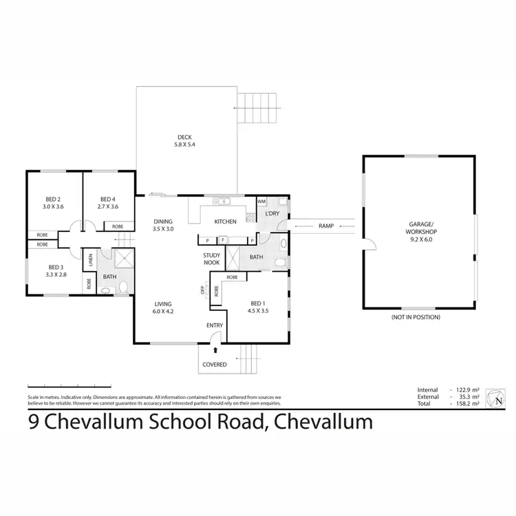 Floorplan of Homely rural property listing, 9-17 Chevallum School Road, Chevallum QLD 4555