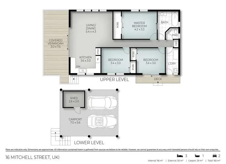 Floorplan of Homely house listing, 16 Mitchell Street, Uki NSW 2484