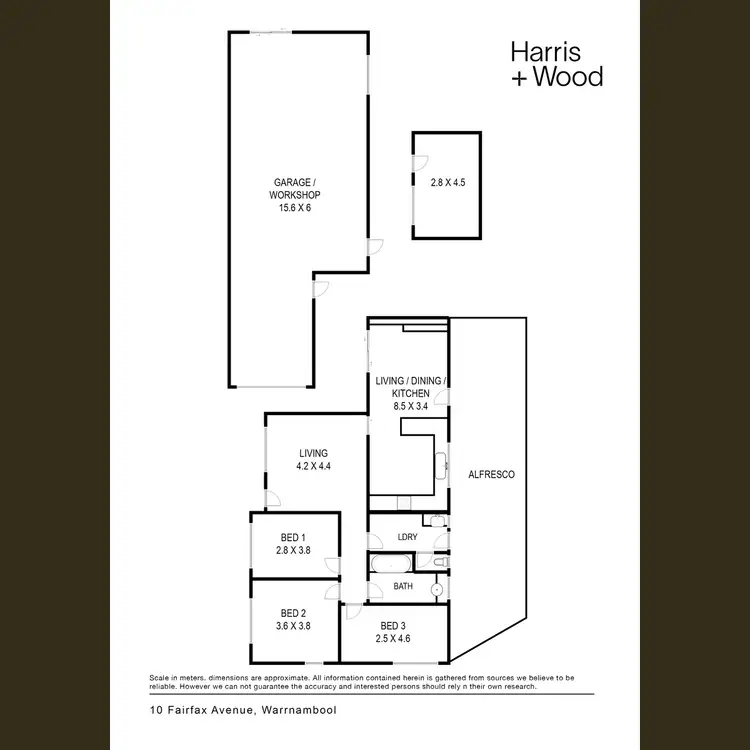 Floorplan of Homely house listing, 10 Fairfax Avenue, Warrnambool VIC 3280
