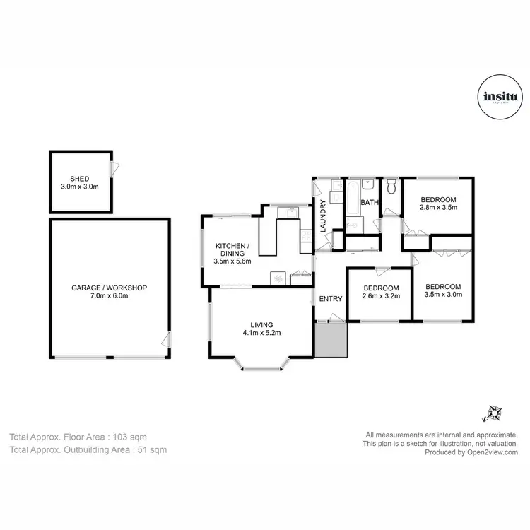 Floorplan of Homely house listing, 6 Whitewater Crescent, Kingston TAS 7050