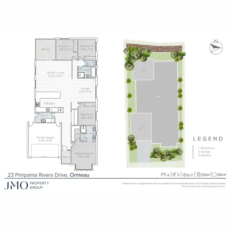 Floorplan of Homely house listing, 23 Pimpama Rivers Drive, Ormeau QLD 4208
