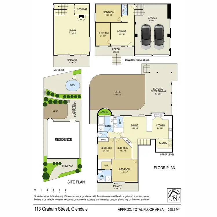 Floorplan of Homely house listing, 113 Graham Street, Glendale NSW 2285