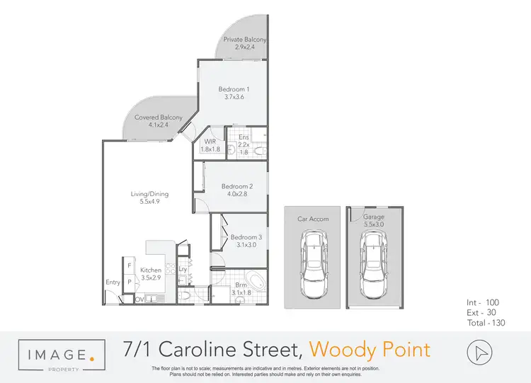 Floorplan of Homely unit listing, 7/1 Caroline Street, Woody Point QLD 4019