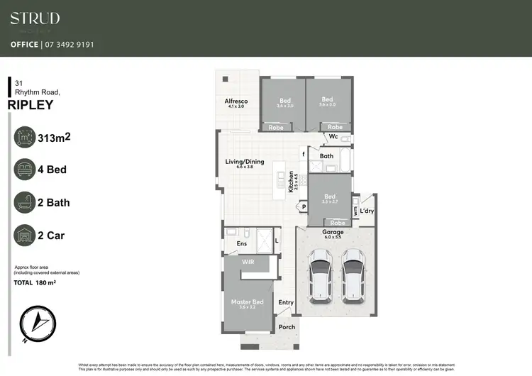 Floorplan of Homely house listing, 31 Rhythm Road, Ripley QLD 4306