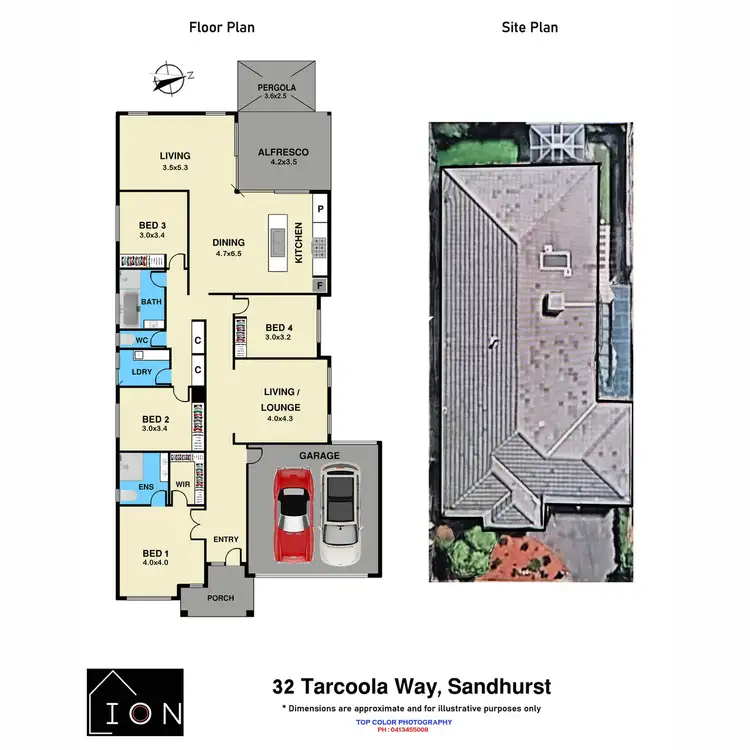 Floorplan of Homely house listing, 32 Tarcoola Way, Sandhurst VIC 3977