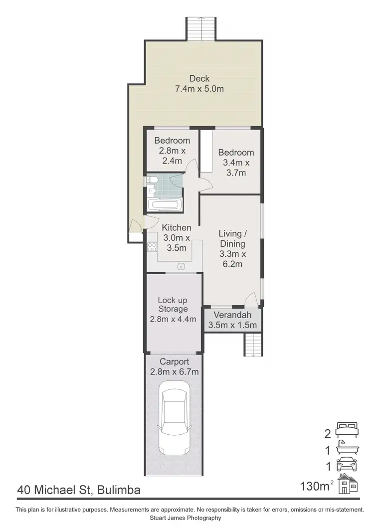 Floorplan of Homely house listing, 40 Michael Street, Bulimba QLD 4171