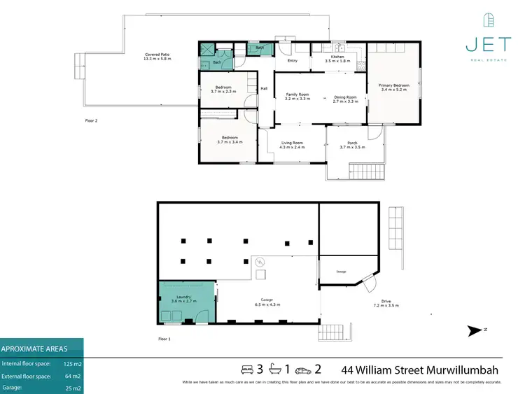 Floorplan of Homely house listing, 44 William Street, Murwillumbah NSW 2484
