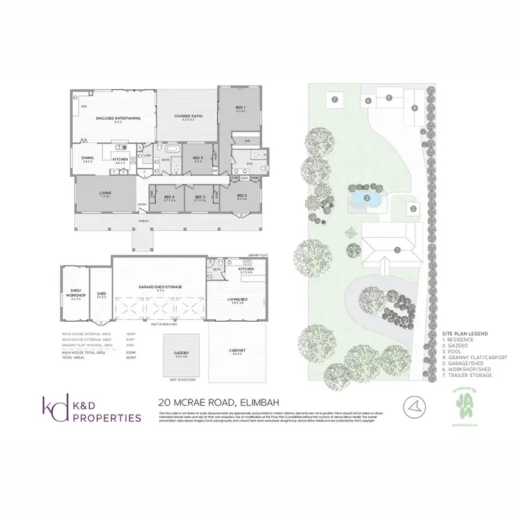 Floorplan of Homely house listing, 20 McRae Road, Elimbah QLD 4516