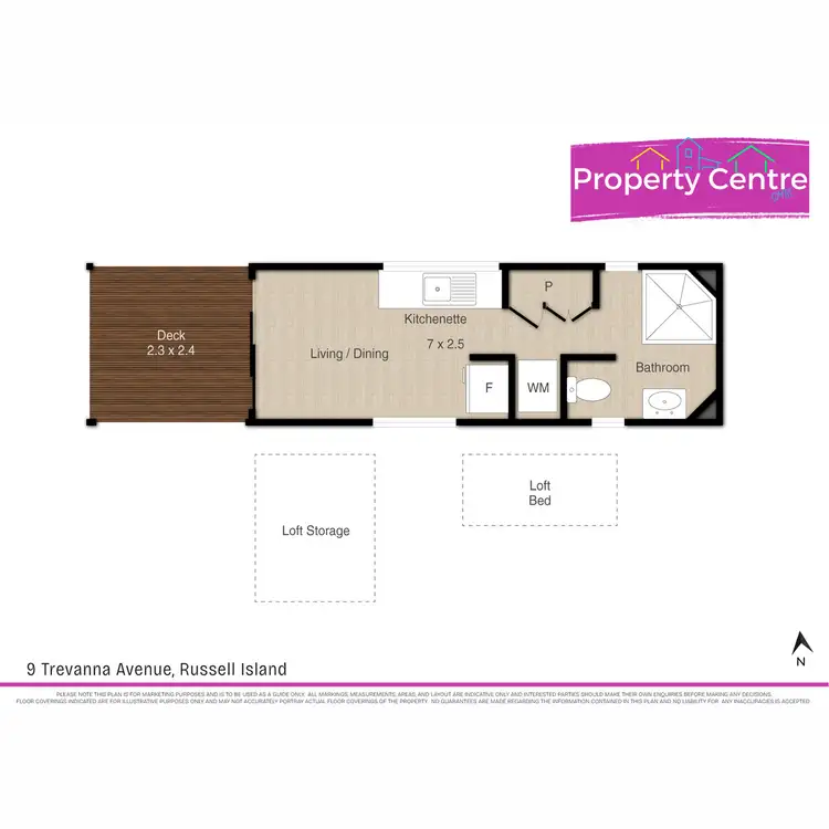 Floorplan of Homely house listing, 9 Trevanna Avenue, Russell Island QLD 4184
