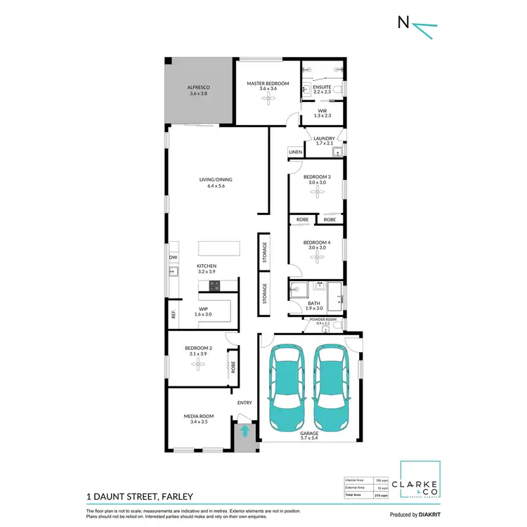 Floorplan of Homely house listing, 1 Daunt Street, Farley NSW 2320