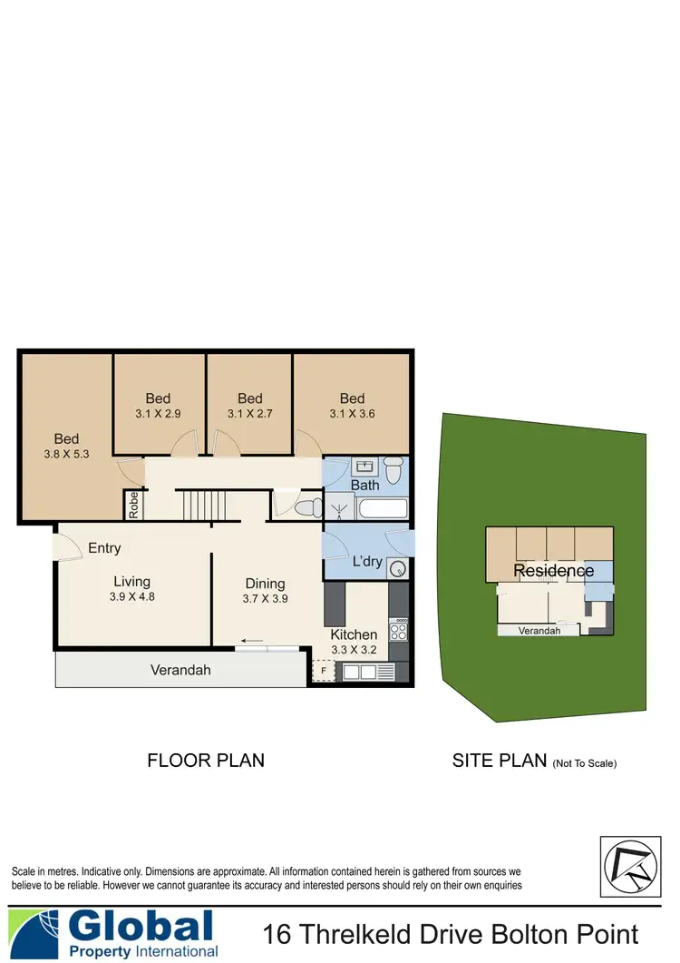 Floorplan of Homely house listing, 17 Threlkeld Drive, Bolton Point NSW 2283